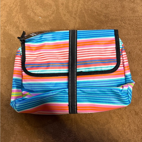 Multicolor Striped toiletry bag - Picture 4 of 8